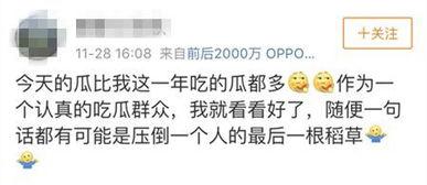 吃瓜群众评娱乐,吃瓜群众视角下的明星八卦解析